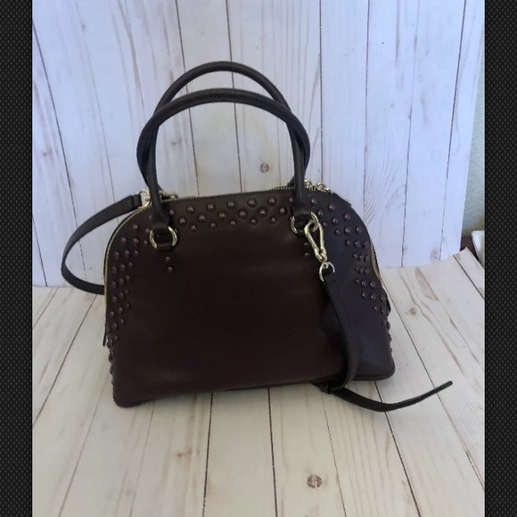 Coach studded dome satchel - Picture 3 of 8